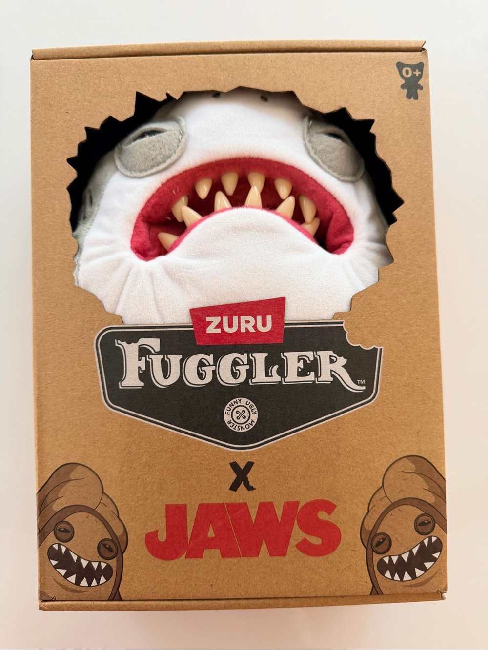 2026 Zuru Fuggler x JAWS Shark Funny Ugly Monster 9” Plush Toy